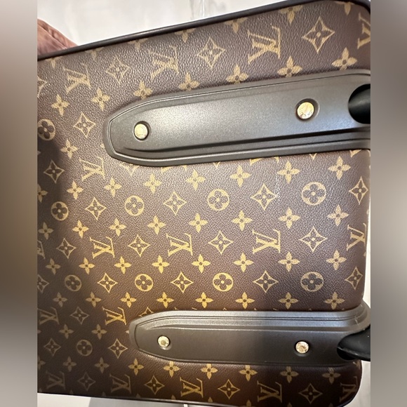 ❤️Louis Vuitton Pegase 60 carry on wheels travel vintage luggage w hang cover - Picture 11 of 16